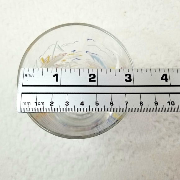 Walt Disney World 25th Anniversary "Remember the Magic" Goofy Glass, 1996 France - Picture 2 of 5